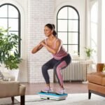 PowerFit Elite Vibration Platform with Exercise Bands and Mat (Refurbished) - Image 2