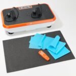 PowerFit Elite Vibration Platform with Exercise Bands and Mat (Refurbished) - Image 6