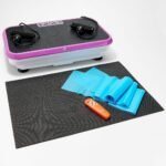PowerFit Elite Vibration Platform with Exercise Bands and Mat (Refurbished) - Image 8