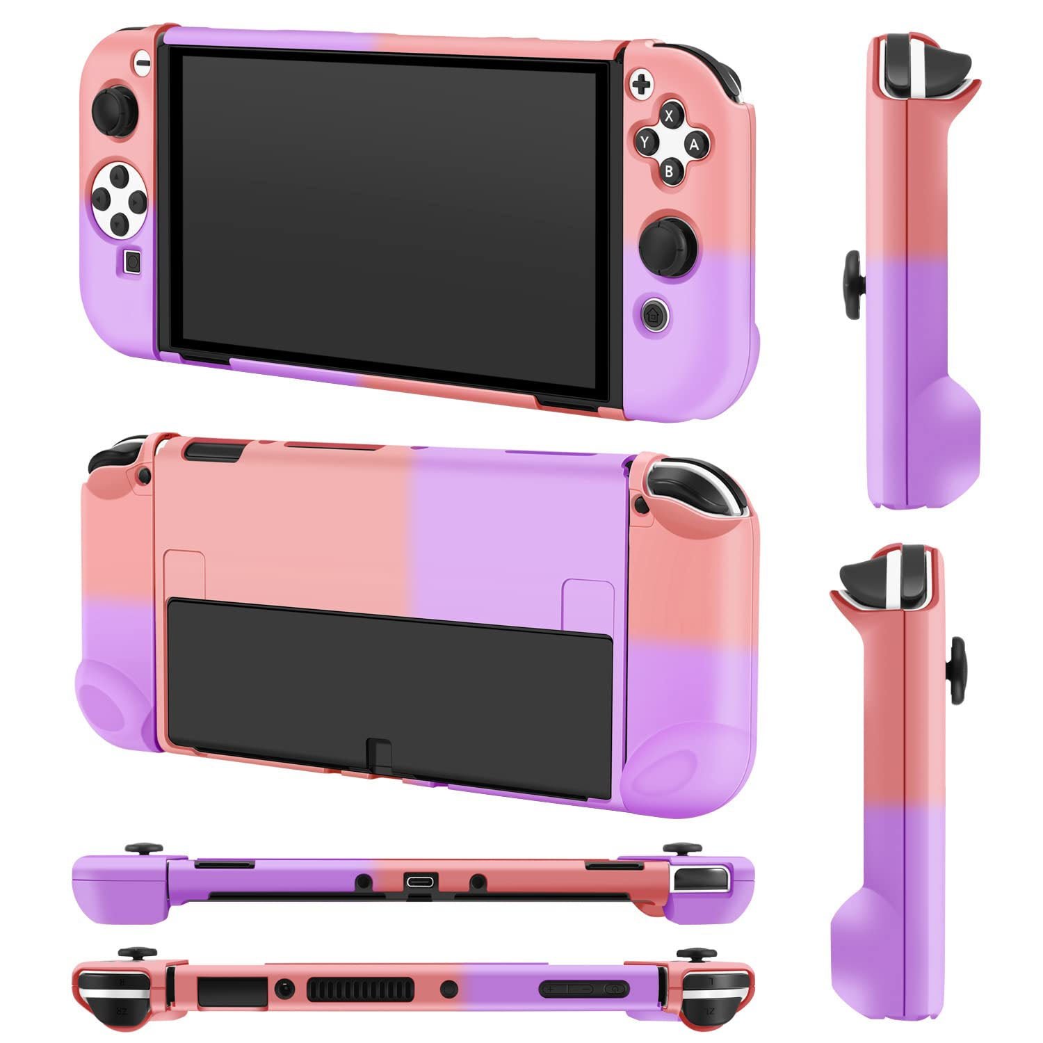Protective Shell Cover Hard Dockable Case Fit for Nintendo Switch OLED - Image 8