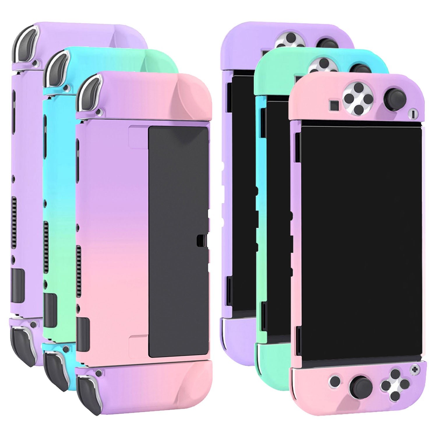 Protective Shell Cover Hard Dockable Case Fit for Nintendo Switch OLED