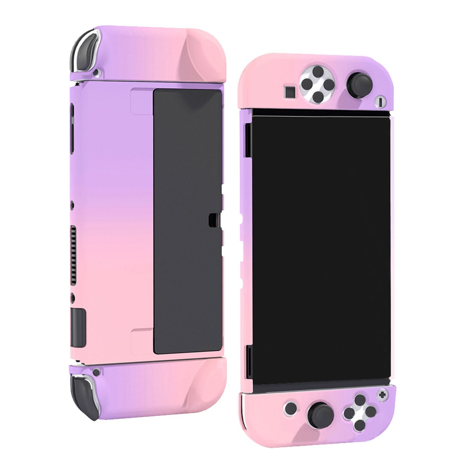 Protective Shell Cover Hard Dockable Case Fit for Nintendo Switch OLED - Image 2