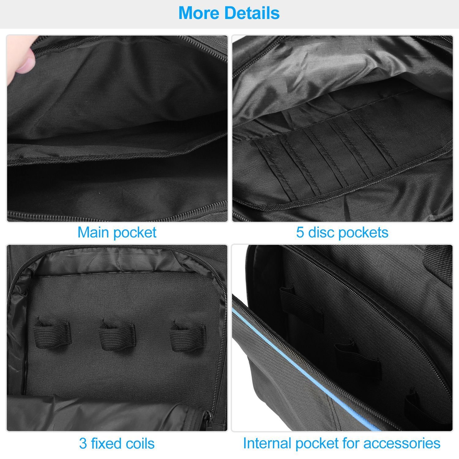 PS4 Console Accessories Handbag with Shoulder Strap - Image 4