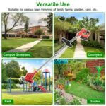 Rechargeable Electric Cordless Grass Trimmer with Alloy Saw Blade - Image 11