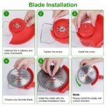 Rechargeable Electric Cordless Grass Trimmer with Alloy Saw Blade - Image 12