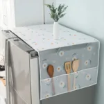 Refrigerator and Washing Machine Dust Covers with Pockets - Image 2