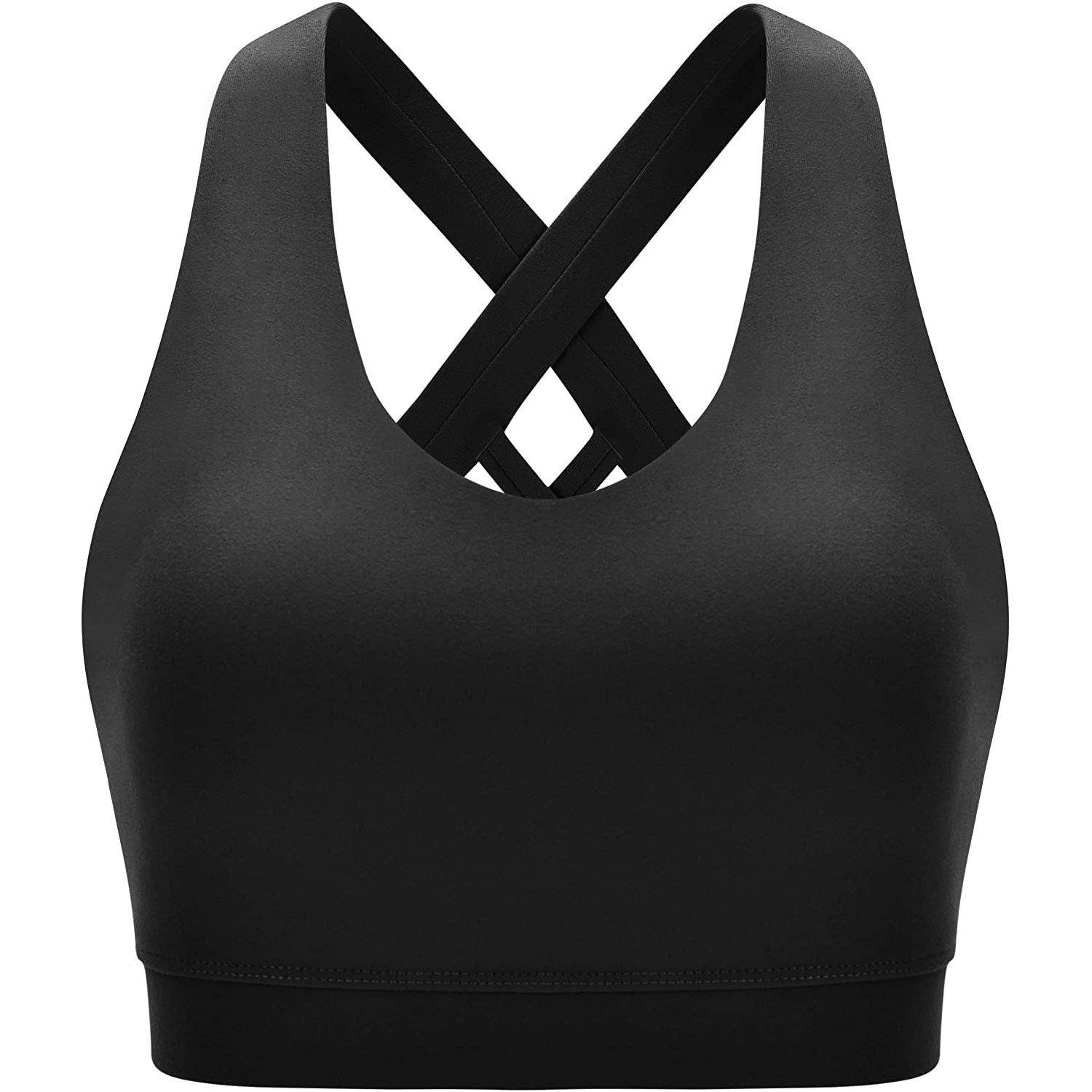 RUNNING GIRL Criss-Cross Back Padded Strappy Sports Bra - Image 12