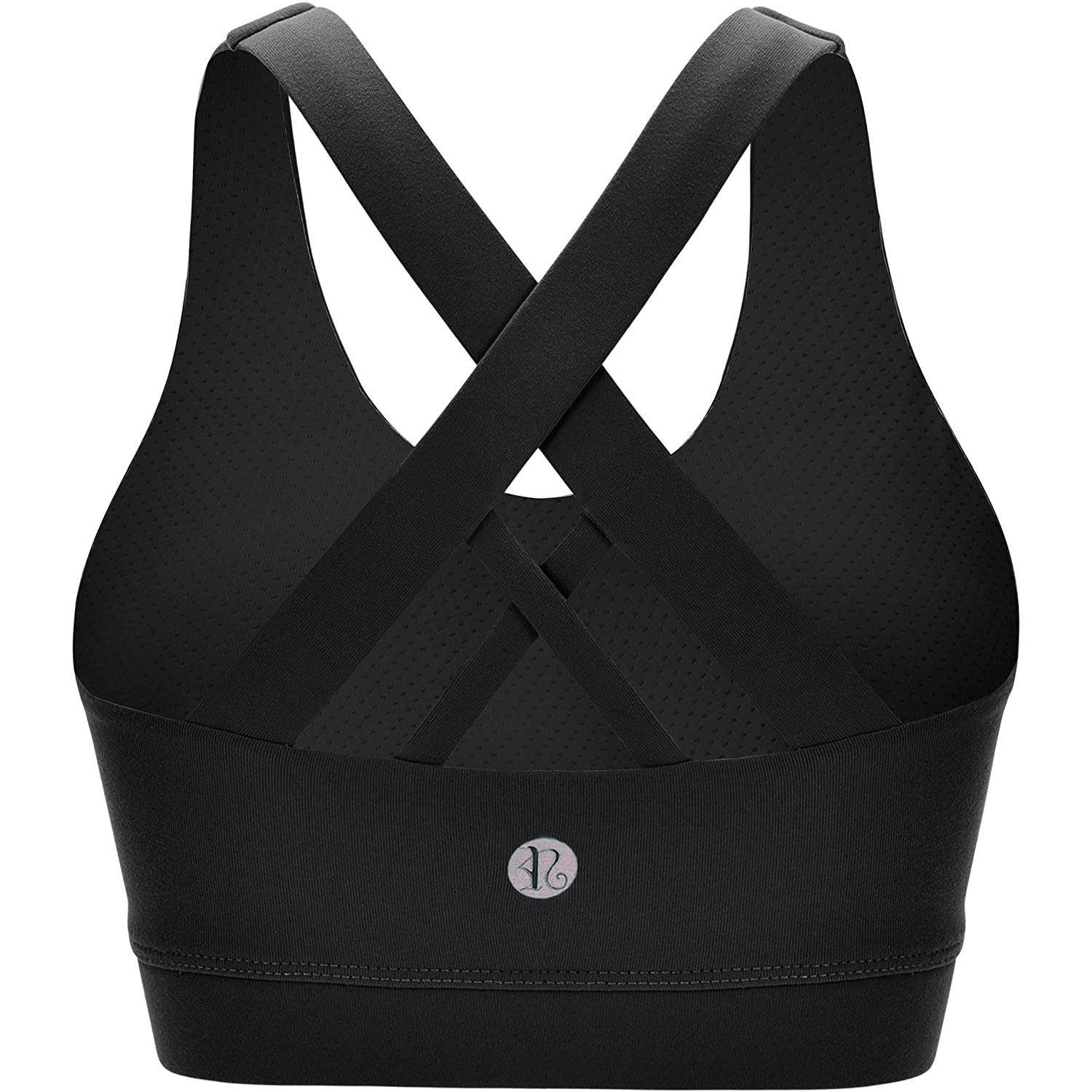 RUNNING GIRL Criss-Cross Back Padded Strappy Sports Bra - Image 13