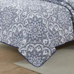 3-Piece Set: Bibb Home Printed Reversible Quilt Set - Image 6