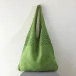 Simple Retro Hollow Crochet Bag - Image 7