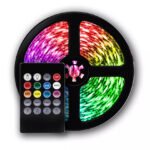 Smart Home Sound Activated Multi-Color LED Light Strip with Remote