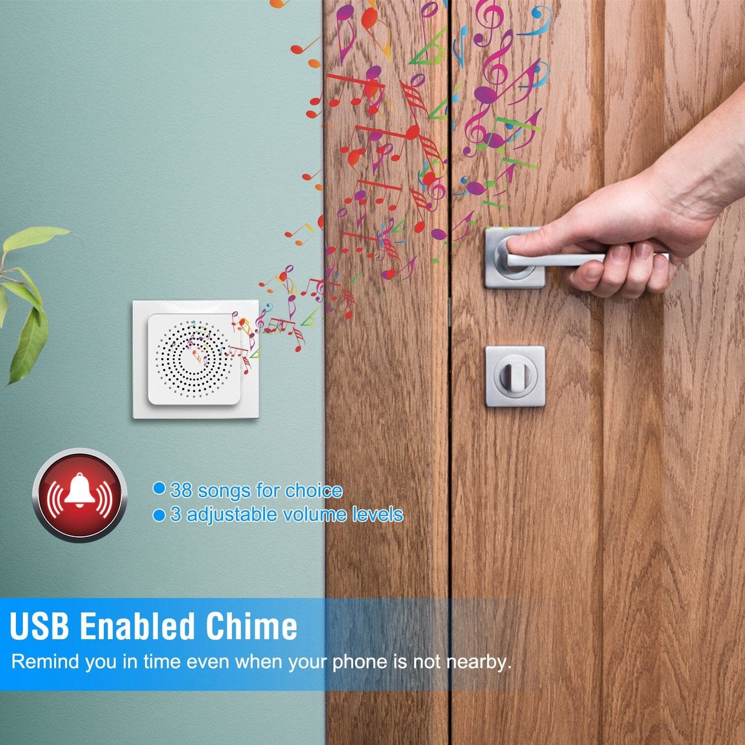 Smart Wireless Wi-Fi Video Security Doorbell - Image 8