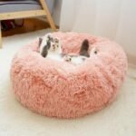 Soft Winter Warm Plush Calming Pet Bed - Image 11