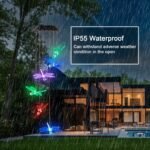 Solar Powered Dragonfly Lights Wind Chimes - Image 9