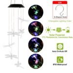 Solar Powered Dragonfly Lights Wind Chimes - Image 4