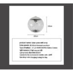 Solar Powered Floating Pond Light Garden Swimming Pool Color Changing LED Lamp - Image 5