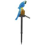 Solar Powered Parrot Garden Light IP65 Waterproof LED - Image 2