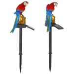 Solar Powered Parrot Garden Light IP65 Waterproof LED - Image 6