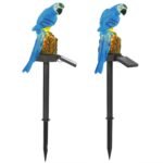 Solar Powered Parrot Garden Light IP65 Waterproof LED - Image 3