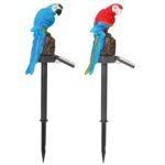 Solar Powered Parrot Garden Light IP65 Waterproof LED