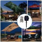 Solar Umbrella Outdoor String Light - Image 12