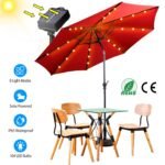 Solar Umbrella Outdoor String Light - Image 2