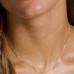 Solid Genuine 10K Gold Box Chain - Image 4