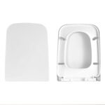 Square Toilet Seat with Grip-Tight Seat Bumpers - Image 3