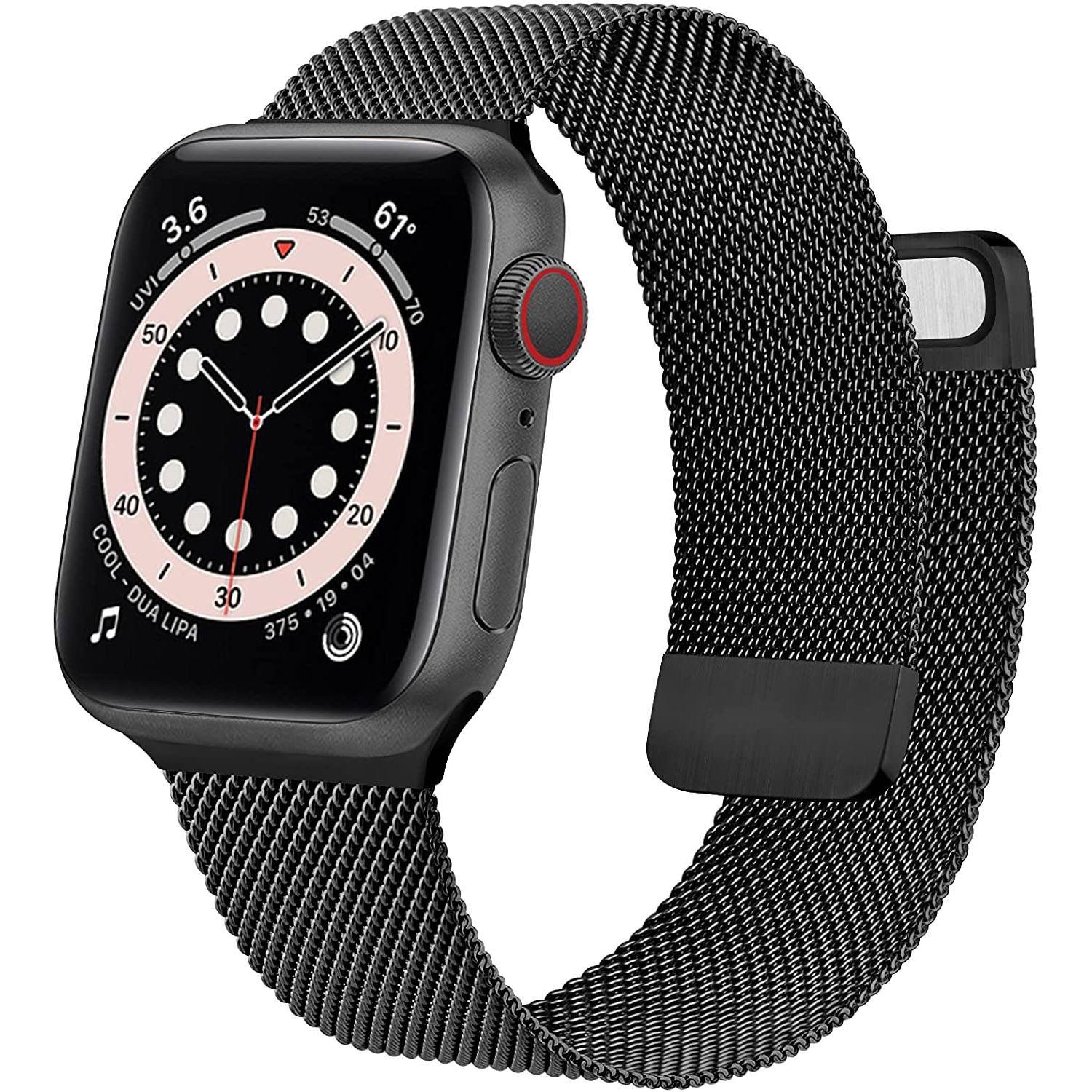 Stainless Steel Mesh Strap Replacement for Apple Watch - Image 3
