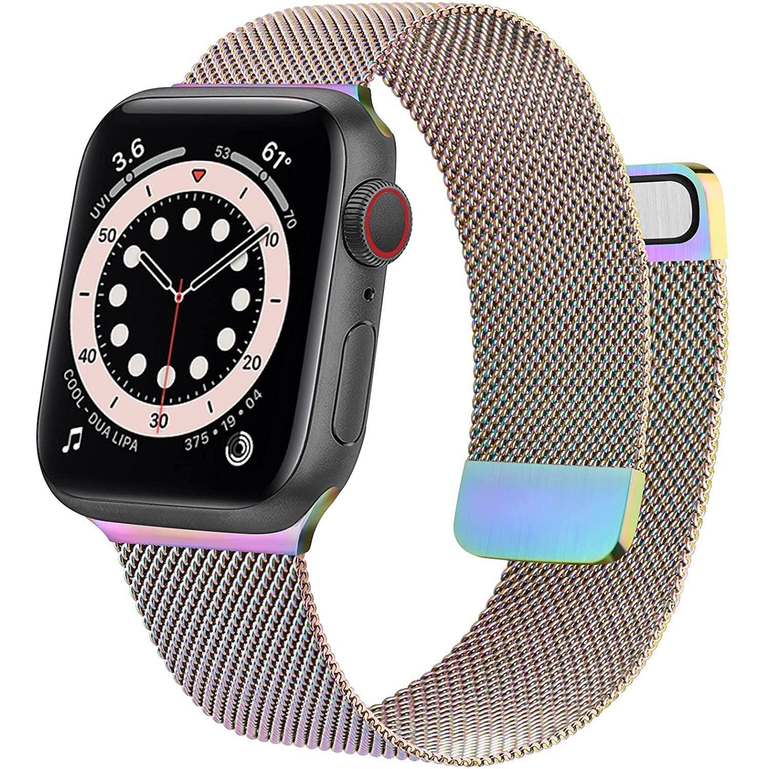 Stainless Steel Mesh Strap Replacement for Apple Watch - Image 5