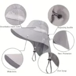 Summer Beach Neck Sunscreen Hat - Image 8