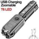 Super Bright ABS Strong Light Focusing Led Flashlight - Image 3