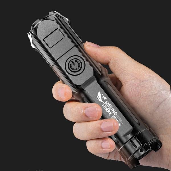 super-bright-abs-strong-light-focusing-led-flashlight-sports-outdoors-dailysale-492216.jpg Super Bright ABS Strong Light Focusing Led Flashlight - Image 1