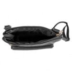 Super Soft Leather Wide Crossbody Bag - Image 12