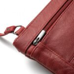 Super Soft Leather Wide Crossbody Bag - Image 9