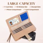 Sweet Cute Women's Long Leaf Bifold Wallet - Image 26