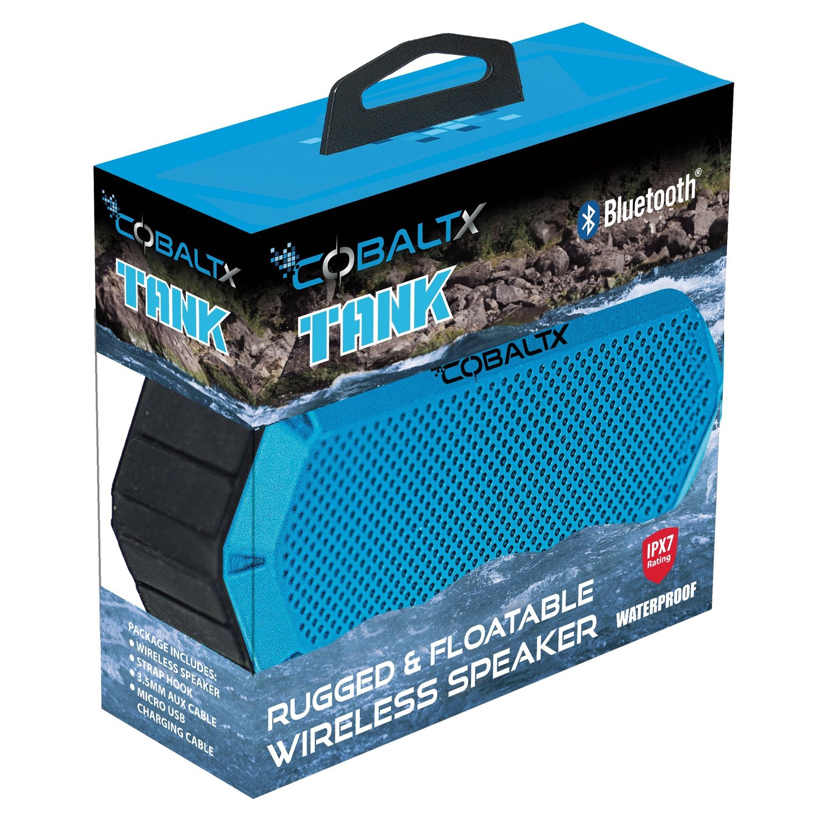 Tank Ipx7 Waterproof Rugged 10w Bluetooth Speaker - Assorted Styles - Image 10