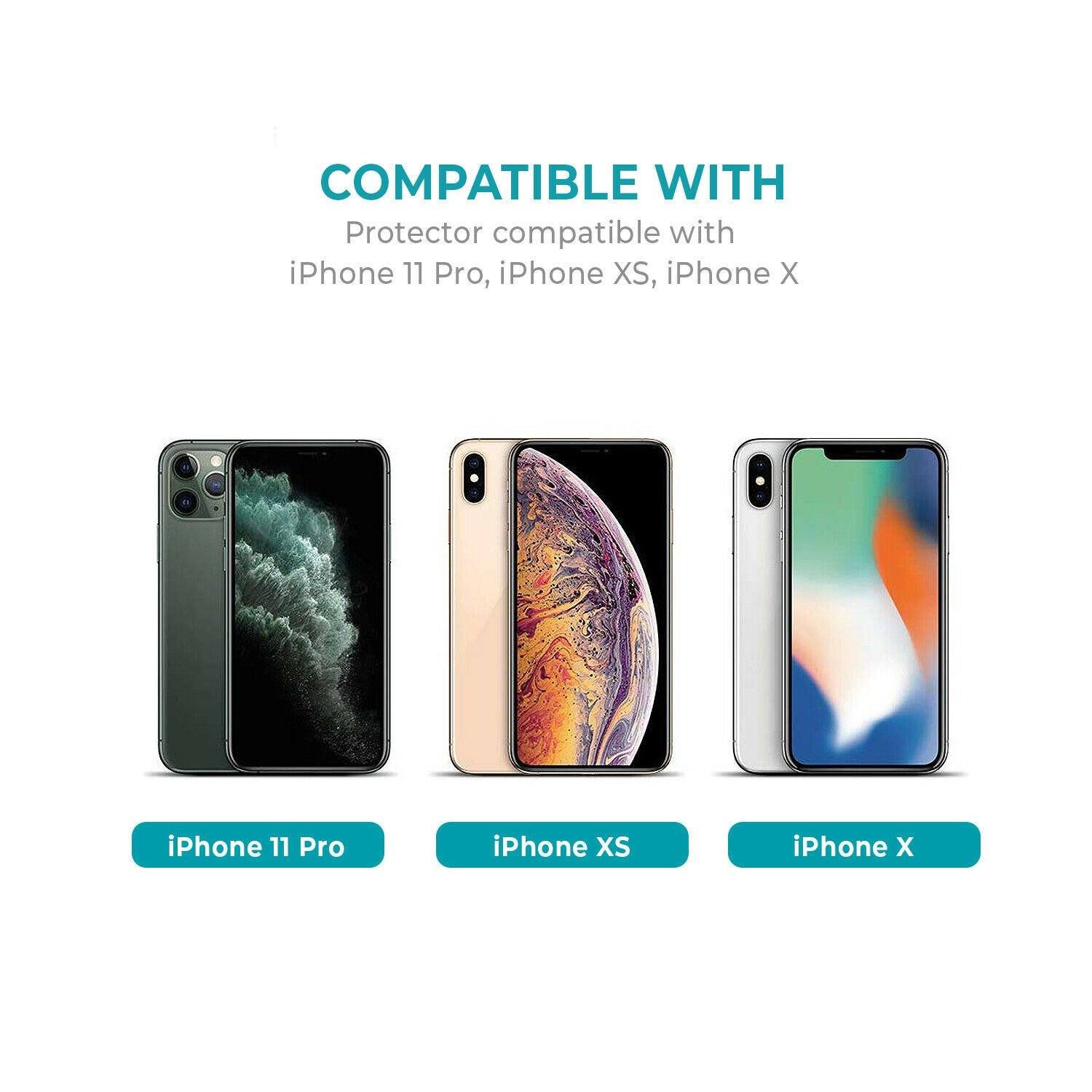 Tempered Glass for iPhone 11 Pro, XS and X - Image 8