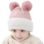 Toddler Fleece Lined Winter Bear Hat - Image 9