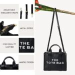 Trendy Leather Tote Bag Small Personalized Top Handle Crossbody Handbags - Image 14