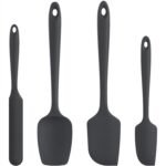 U-Taste Silicone Spatula Set with 480 Degrees Fahrenheit Heat Resistant