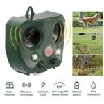 Ultrasonic Animal Repeller Solar