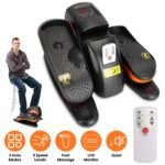 Under Desk Elliptical Machine Seated Pedal Exerciser with 5 Speed Levels 3 Auto Modes - Image 4