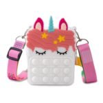 Unicorn Pop-it Bubble Fidget Handbag for Kids - Image 3