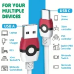 USB C Charging Cable For Nintendo Switch - Image 2