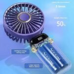 USB Handheld Small Fan Mini Portable Fan - Image 7