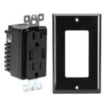 USB Wall Outlet Dual 2.4A USB Wall Charger - Image 6