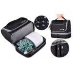 Waterproof Hanging Travel Toiletry Bag for Men and Women - Image 4