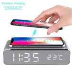 Wireless Charging Digital Alarm Clock - Image 10
