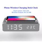 Wireless Charging Digital Alarm Clock - Image 9